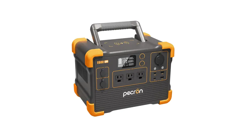 Pecron E600lfp Portable Power Station User Manual