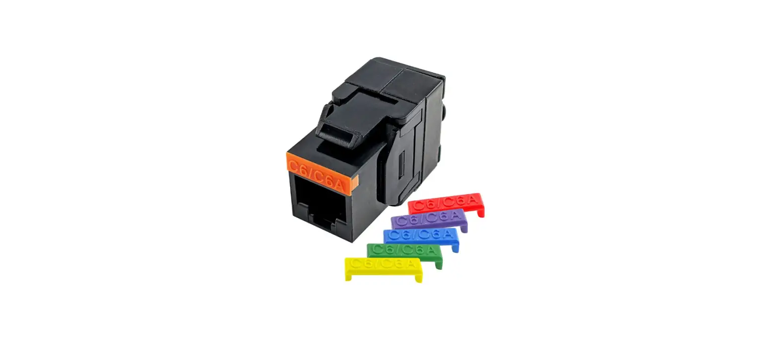 Simply45 S45-3600b-w Cat6-6a Utp 180 Degree Keystone Jack Installation Guide Simply45 S45-3600b-w Cat6-6a Utp 180 Degree Keystone Jack Installation Guide