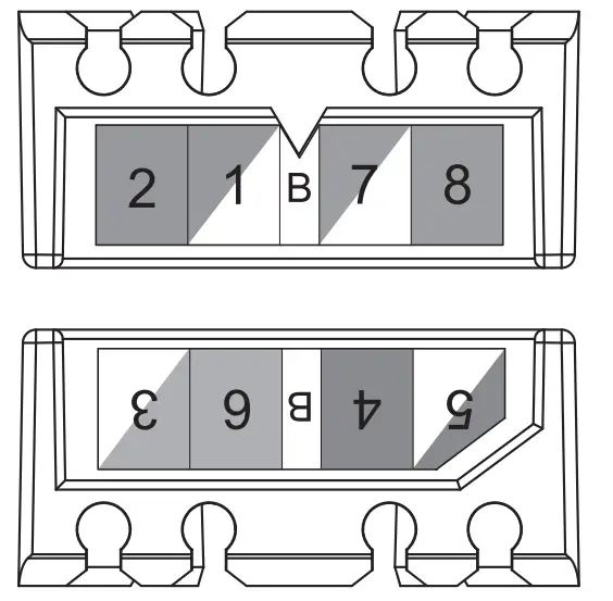 Simply45 S45-3600B-W-Cat6-6A UTP-180-Degree-Keystone-Jack-FIG- (1)