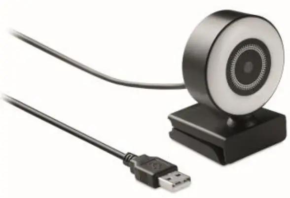 MOB MO6395 1080P HD Webcam and Ring Light-fig1