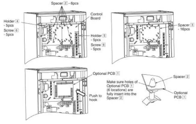 Panasonic CZ NS4P Advanced Functions PCB Board - FIG 1