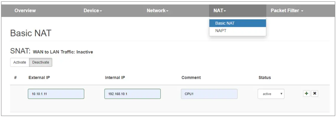 Helmholz WALL IE Industrial NAT Gateway or Firewall - fig 10