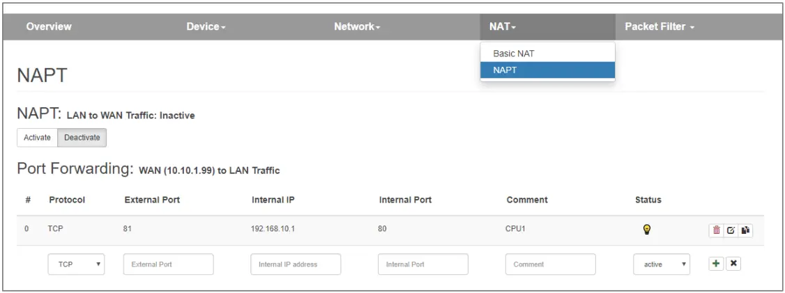 Helmholz WALL IE Industrial NAT Gateway or Firewall - fig 26