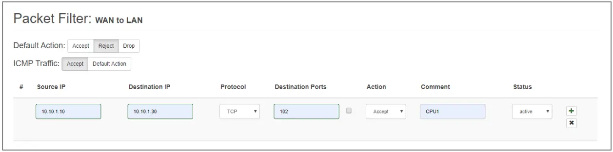 Helmholz WALL IE Industrial NAT Gateway or Firewall - fig 32
