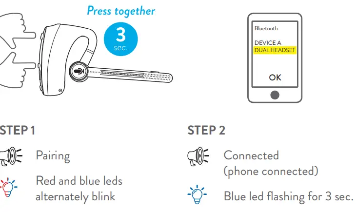 MIDLAND C1521 Dual Bluetooth Headset-fig7