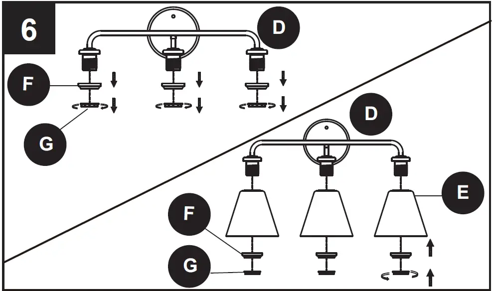 Origin 21 KXL1303AX-01 24-in 3-Light Matte Black 16