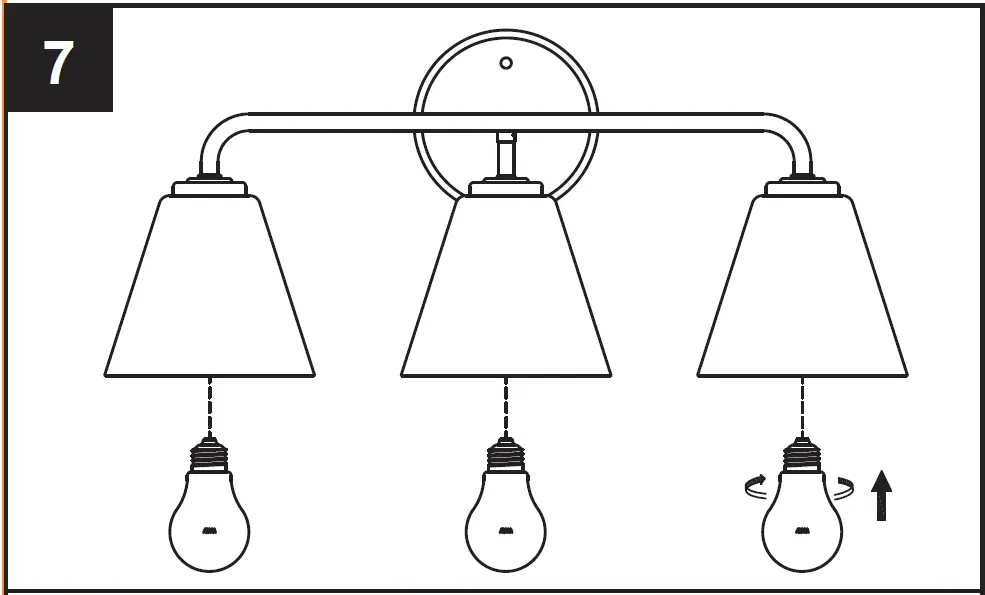 Origin 21 KXL1303AX-01 24-in 3-Light Matte Black 17
