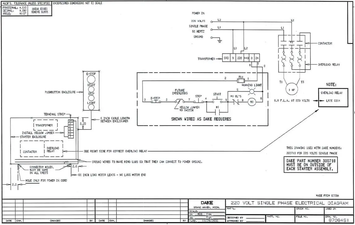 DAKE-SXC-Electrical-Diagrams-FIG-2