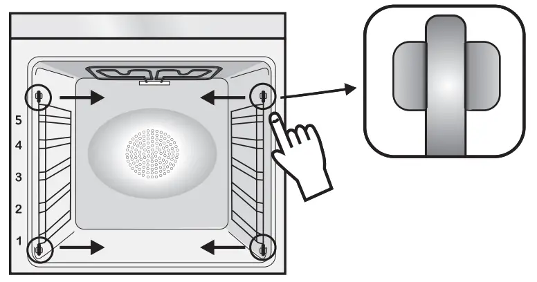 CANDY FCI7D405X Built In Double Oven - fig 8