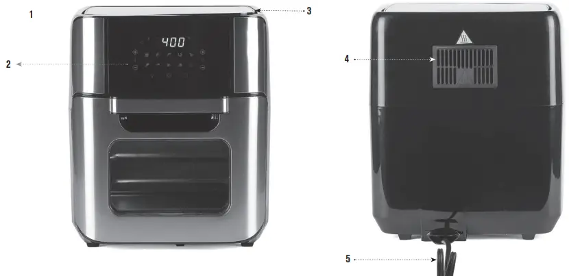 EMERIL LAGASSE Airfryer Pro GLA-1003 -Parts & Accessories