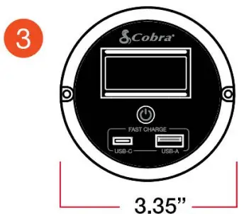 Cobra 6466269 On Off Controller with Fast - 3