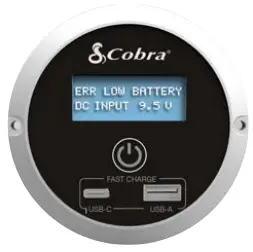 Cobra 6466269 On Off Controller with Fast - DC Input Low Voltage Cutoff