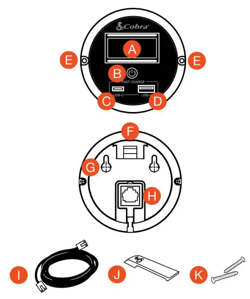 Cobra 6466269 On Off Controller with Fast - Remote Controller Features