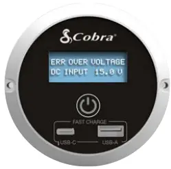 Cobra 6466269 On Off Controller with Fast - Voltage Alarm2