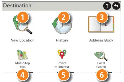 RAND McNALLY TRUCK GPS TND 530 LM -Destination