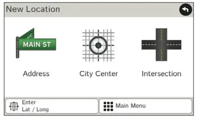 RAND McNALLY TRUCK GPS TND 530 LM -Route to a New Location