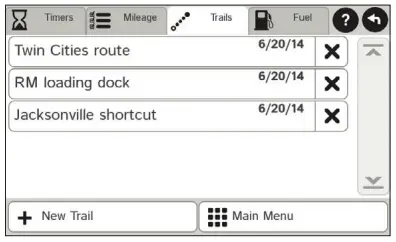 RAND McNALLY TRUCK GPS TND 530 LM -View Trails and Fuel1