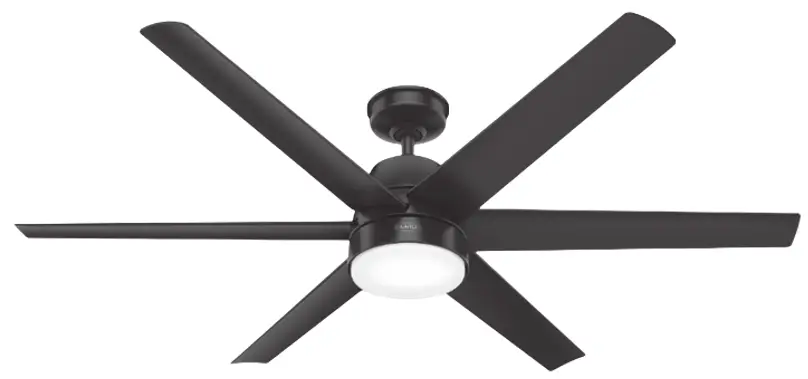 Hunter 51875 Skysail Outdoor with LED Light 60 inch Ceiling Fan