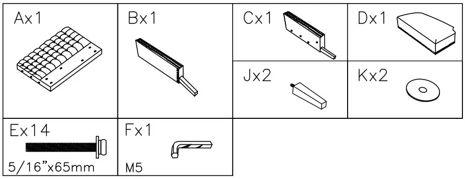 ASHLEY A3000116 Beauland Accent Bench - Product Overview 1