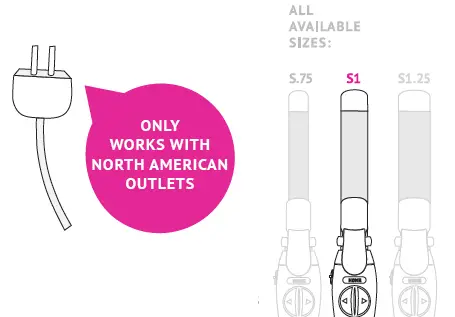 BEACHWAVER S1 CERAMIC ROTATING CURLING IRON - 3