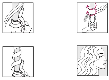 BEACHWAVER S1 CERAMIC ROTATING CURLING IRON - 4