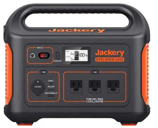jackery-explorer-1000 portable-power station