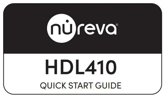 nureva HDL410 Pro Audio Performance for Large Spaces User Guide