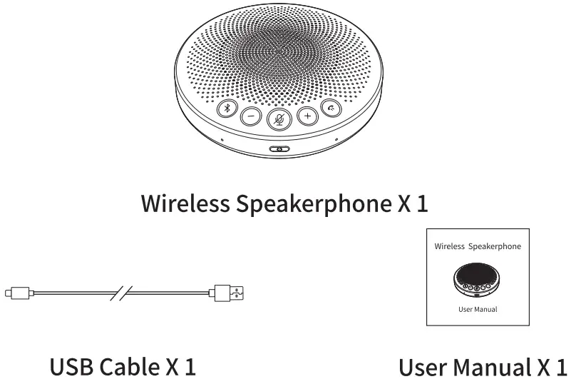 RAYBIT POD3 Wireless Speakerphone - box