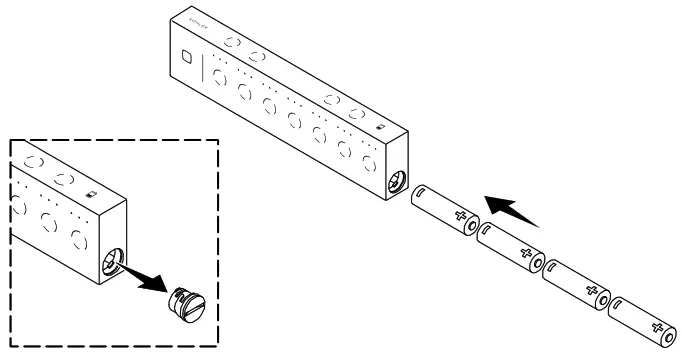 KOHLER 1381632-5-D Bidet Seat - Batteries