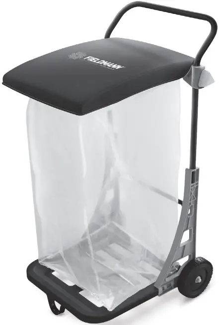 FIELDMANN FZO 4001 Garden Tidy Cart