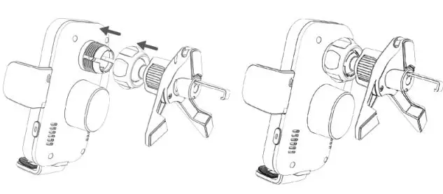 ZeeHoo PowerDrive CDC-20 Double Charging Colis Wireless Car Charger User Manual - Unscrew the nut