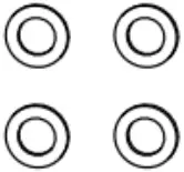 Matt Blatt Washer (x4)