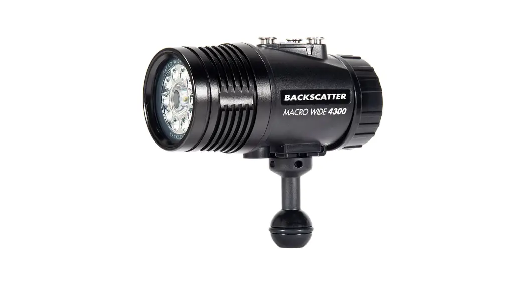 Backscatter Mw-4300 Macro Wide Underwater Video Light Instruction Manual