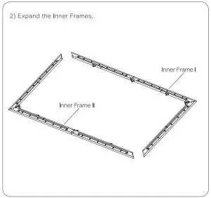 FIG 6 Assemble the Inner Frames