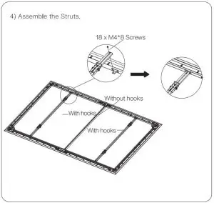 FIG 8 Assemble the Inner Frames