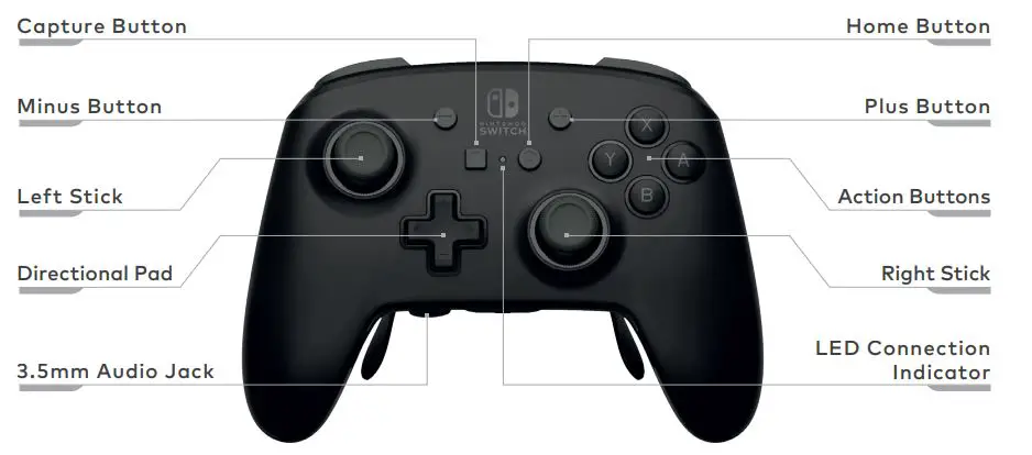 PowerA FUSION PRO Wireless Controller fig1