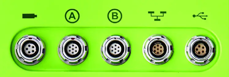 JAVAD TRIUMPH-1M GNSS Receiver- MINPAD AND PORTS 2