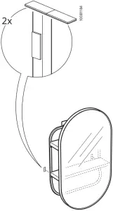 IKEA 904.855.97 LINDBYN Mirror 5