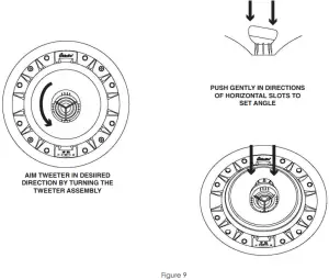 Adjusting the Pivoting Tweeter