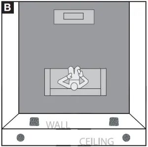Positioning Invisa® as Surrounds/Rears/Height Channel Speakers