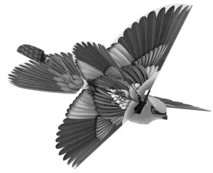 ZING 43044863 Go Go Bird Classic RC Flying Bird- Classic RC Flying