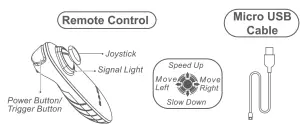 ZING 43044863 Go Go Bird Classic RC Flying Bird- USB