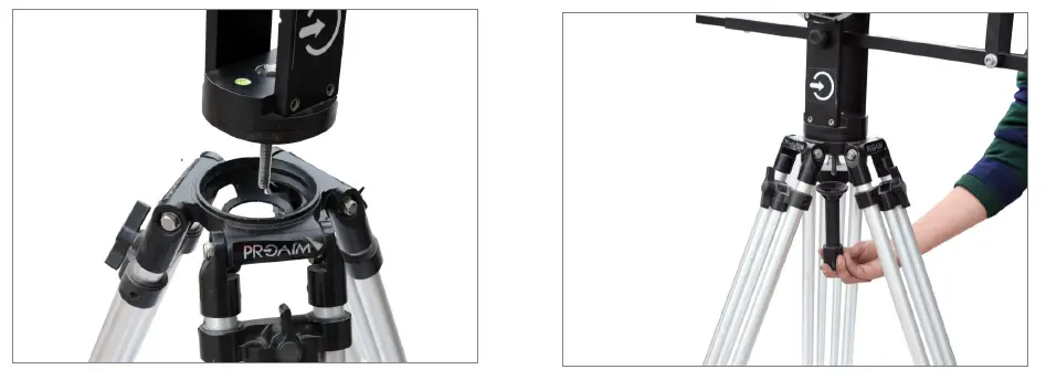 PROAIM P-A21-JS Alphabet 21ft Jib Crane with 100mm Bowl Tripod Stand fig 6