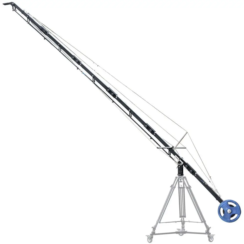PROAIM P-A21-JS Alphabet 21ft Jib Crane with 100mm Bowl Tripod Stand