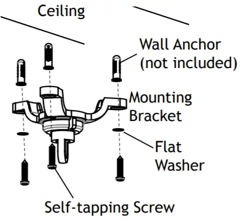 AMP ASI 9006 4036 B BZ Low Voltage Landscape Lighting - Install Mounting Bracket