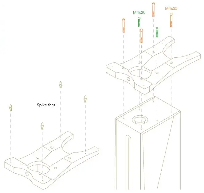 GOLD NOTE A6 EVO II Floorstanding loudspeaker fig 2