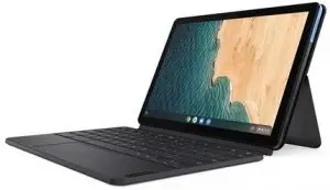 an open laptop computer sitting on top of a table