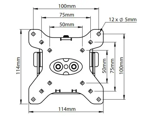B-TECH-BT5962-CCTV-and-Flat-Ceiling-Mount-fig16