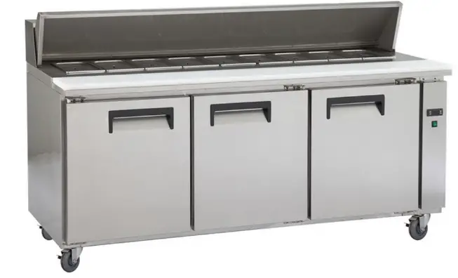 MOTAK 842-CWF28 Salad and Pizza Prep Tables Undercounter Refrigerators and Freezer pro