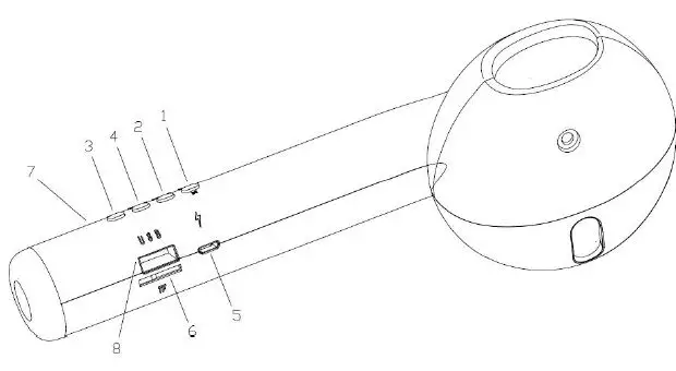 DGL GROUP NOR-XLB-WHT Giant Novelty Earbud Speaker 1